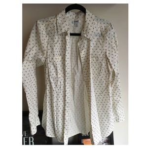 Old Navy Tops - Old Navy Nautical Button-Up Old Navy Tops - Old Navy Nautical Button-Up